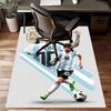 1 Stück Fußballstar Design Bedruckter Teppich für Schlafzimmer Wohnzimmer Heimdeko Teppiche Matte Rutschfeste Matte Teppich für das Bett