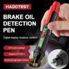 Brake Fluid Tester Auto Car Brake Oil Digital Detecting Pen for DOT3/DOT4/DOT5.1 Accurate Oil Quality Check Sound Light Alarm
