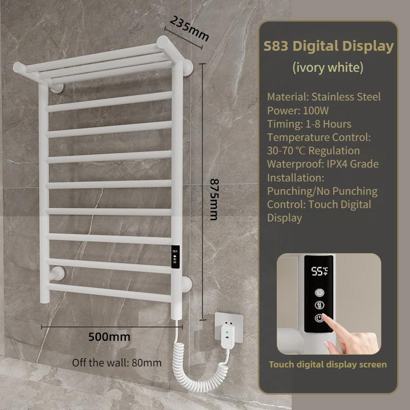Drying Sterilization Towel Holder Household Hotel Intelligent Electric Towel Rack Bathroom Constant Temperature
