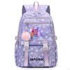 Cute 26 English Letters Printed Backpack for Teenager Student Girl Boy Bookbag Schoolbag Large Capacity Waterproof Travel Bag Gift Rucksak