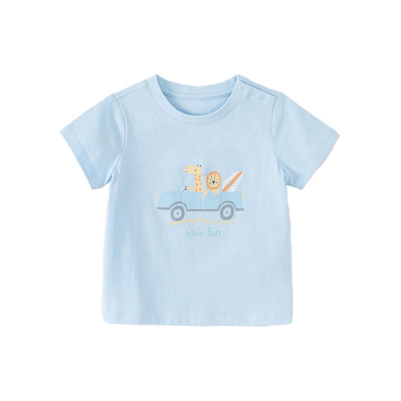 DAVE & BELLA Boys Cartoon Short Sleeve T-shirt 140