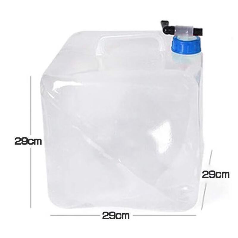 Kujucun Outdoor Camping Foldable Water Container with Tap