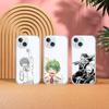 Coque de téléphone Anime M-My Hero Academia-S Pour IPhone 17 16 15 12 11 Pro Max 14 Plus 13 Mini Coque Transparente Souple Funda
