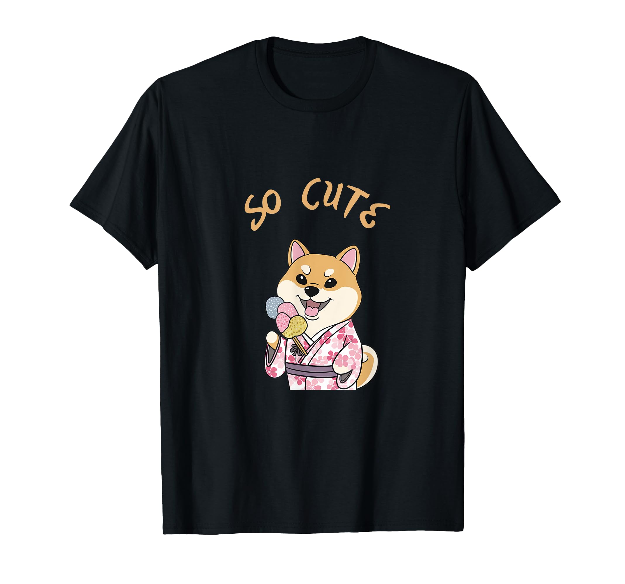 

Funny and cute Shibu Inu dog very cute plush toy love T-shirt
