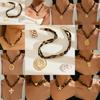 Summer Cross Necklace With Shell And Leopard Print Pendant For Women