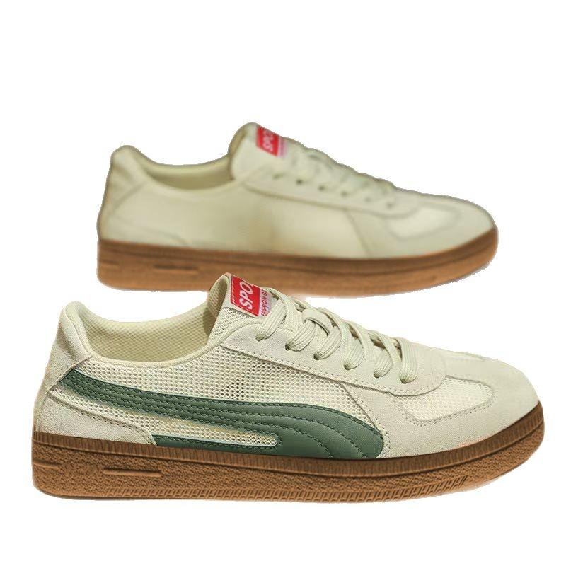 Mesh board shoes summer mesh holes hollow breathable student tide shoes sports leisure moral training shoes