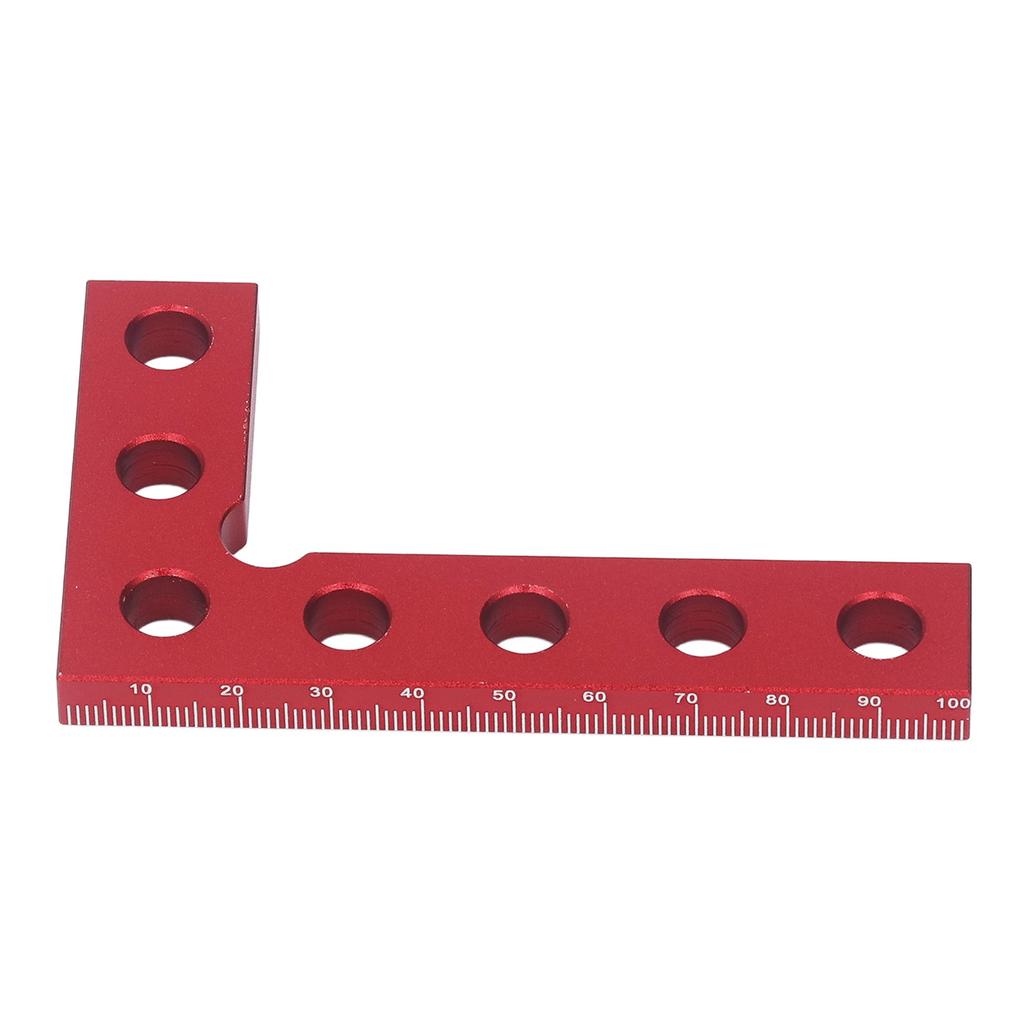 Mini Small Square Center Finder Tool 90 Degree Quick Measuring Aluminum Alloy Woodworking Ruler for