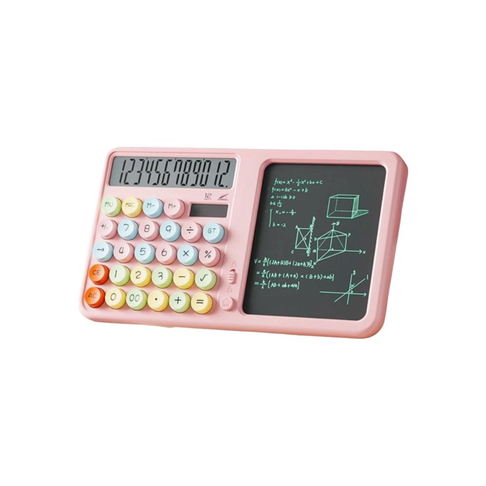 Eye Protection Screen Calculator with Notepad Digital Writing Tablet Calculator  Writing Pad