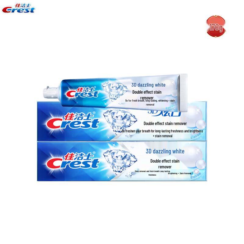 

Crest 3D White Dual-Effect Whitening Toothpaste