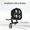 Universal Headlight Extension Bracket Motorcycle Fog Light Mount Holder E-bike LED Work Lamp Support Clamp Moto Accessories Part