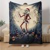 1Pc Nightmare Before Christmas Blanket Soft And Comfortable Casual Warm Camping Travel Christmas Halloween Gift M921431