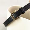 Women's Genuine Leather Cowhide Belt, Summer 2022, Versatile Ins Style, Decorative, for Dresses & Narrow Pants.