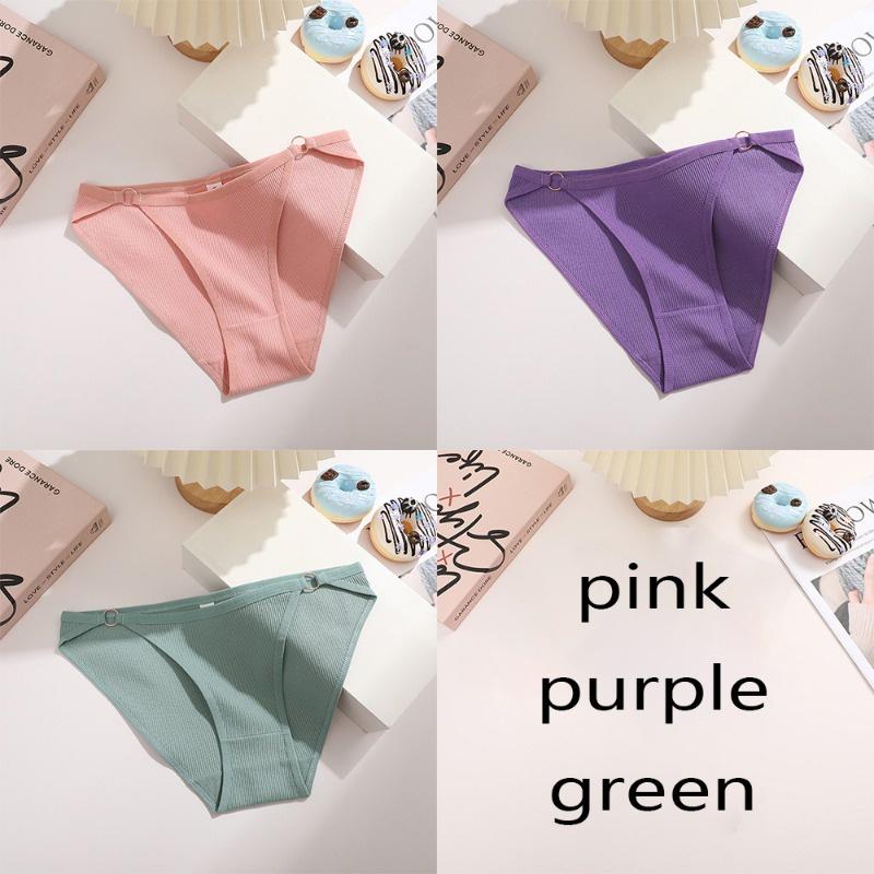 

FINETOO 3 шт./компл. хлопковые трусы для женщин, мягкие трусы с низкой посадкой, полосатое красочное женское нижнее белье, интимное нижнее белье-бикини XL