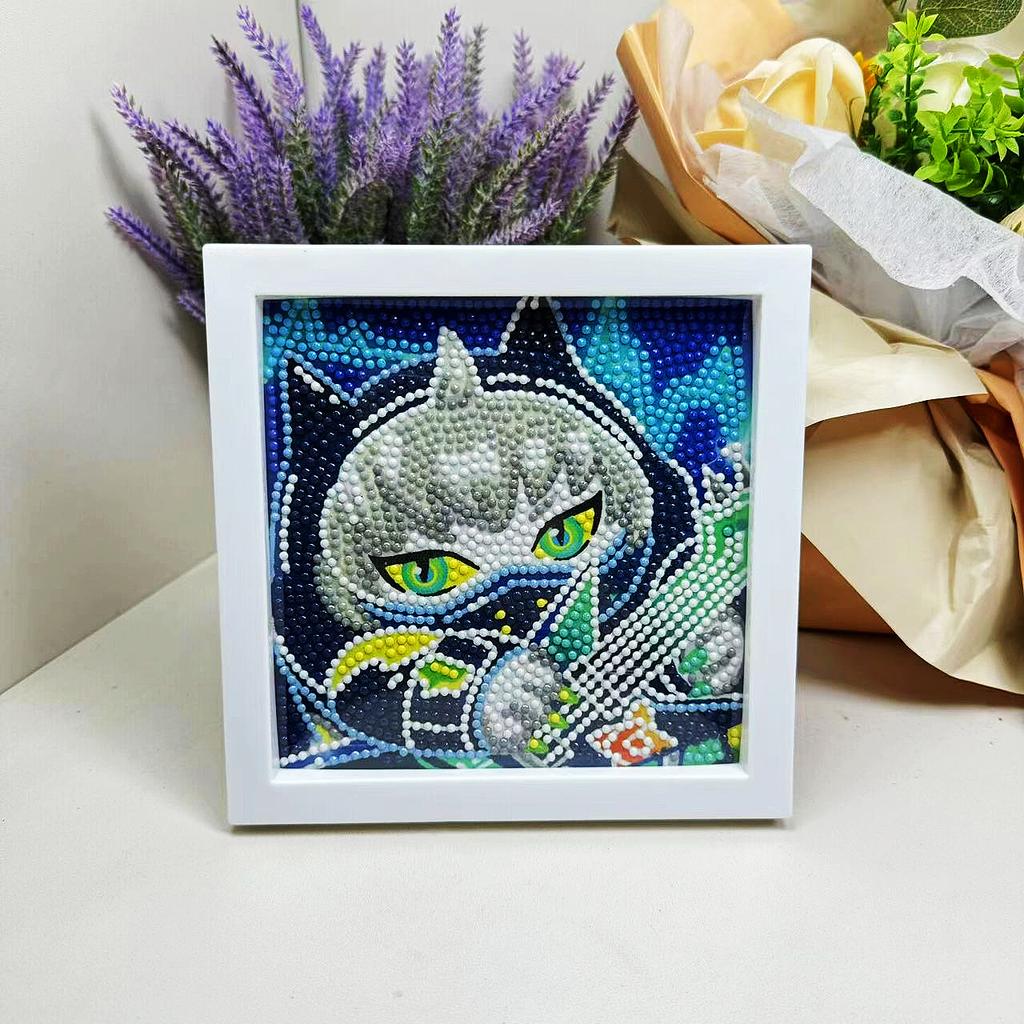 Children'S Diamond Painting Handmade Diy Masonry Painting Cartoon Diamond Sticker Bedroom Living Room Decorative Painting Photo Frame