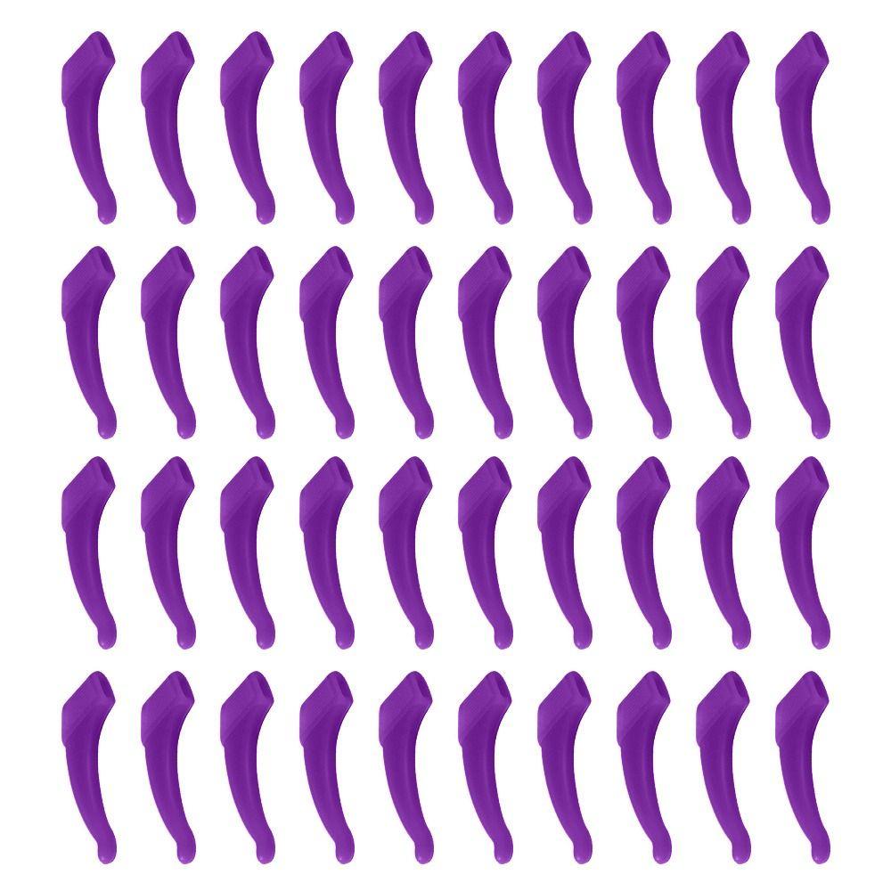 20Pairs Comfortable Silicone Glasses Ear Hooks Anti-slip Anti-fall Eyewear Holder Sunglasses Accessories Grip Men