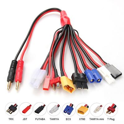 Yedek Hat RC Lipo Pil Kablosu Şarj Adaptörü Çoklu Şarj Fişi Şarj Ayırıcı