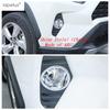 Car Front Fog  Lights Lamps Decoration Ring Circle Cover Trim For TOYOTA RAV4 RAV 4 XA50  - 2024 Chrome Accessories Exterior