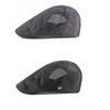 Men Women Breathable Mesh Summer Hat Newsboy Beret Ivy Cap Cabbie Flat Cap Adjustable Vintage Style