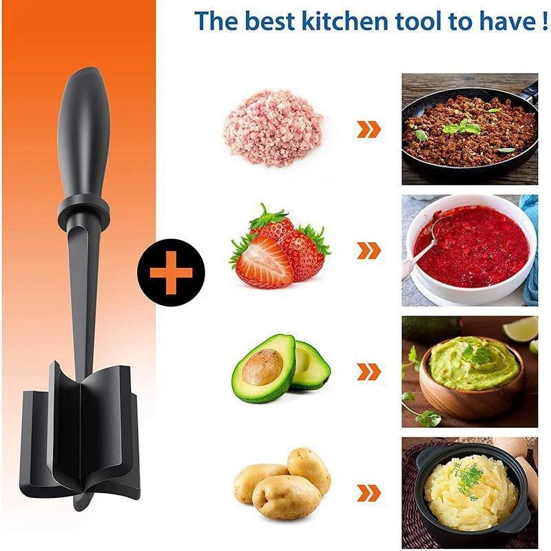 Cold Mixed Vegetable Mixer Handheld Meat Cutter Meat Shovel Mixer Meat Mixer Rice Mixer Meat Shovel Kitchen Accessories Tools