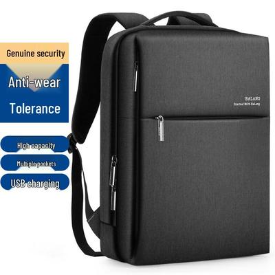 Baron Men's Minimalist Business Backpack: Lightweight, Large Capacity for Travel, Work, and Commute, Fits Laptops.