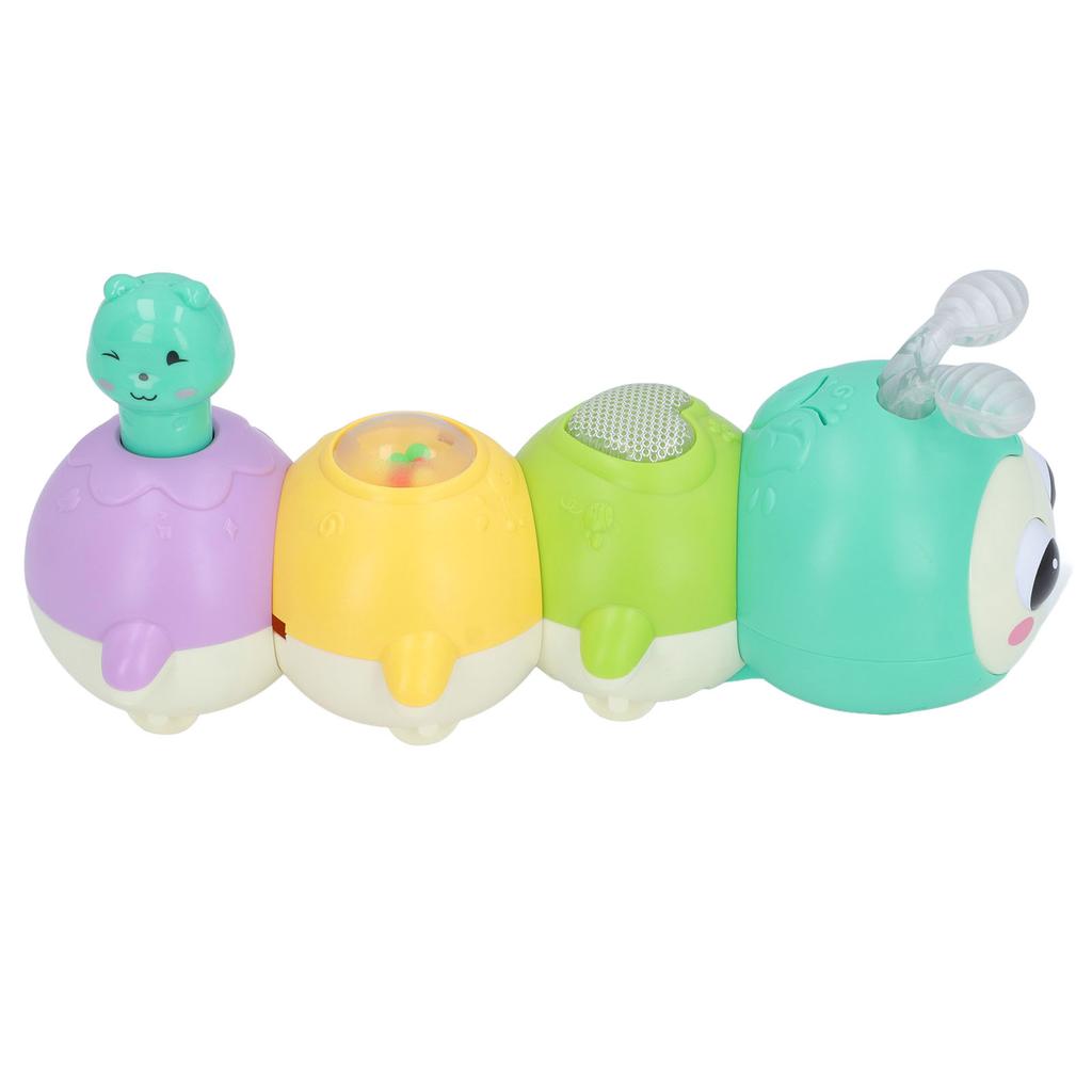 Crawling Animal Music Toy Interactive Cute Cartoon Toddler Electric Swing Animal Toy with Music and