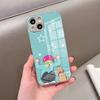 Anime K-Kusuo Saiki Handyhülle Für IPhone 17 Pro Max 15 Pro 16 14 Plus 12 13 Mini 11 Pro Stoßfeste Galvanisierte Glasabdeckung