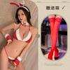 Erotic Lingerie Day Uniform Set Three-Point Halterneck Sexy Lingerie Set Christmas Dress Erotic Uniform