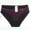 Women's Cotton Briefs Sexy Print Ladies Panties Big Size Mid-rise Women Underwear Cotton Crotch 2XL 3XL 4XL 6 Pcs/set