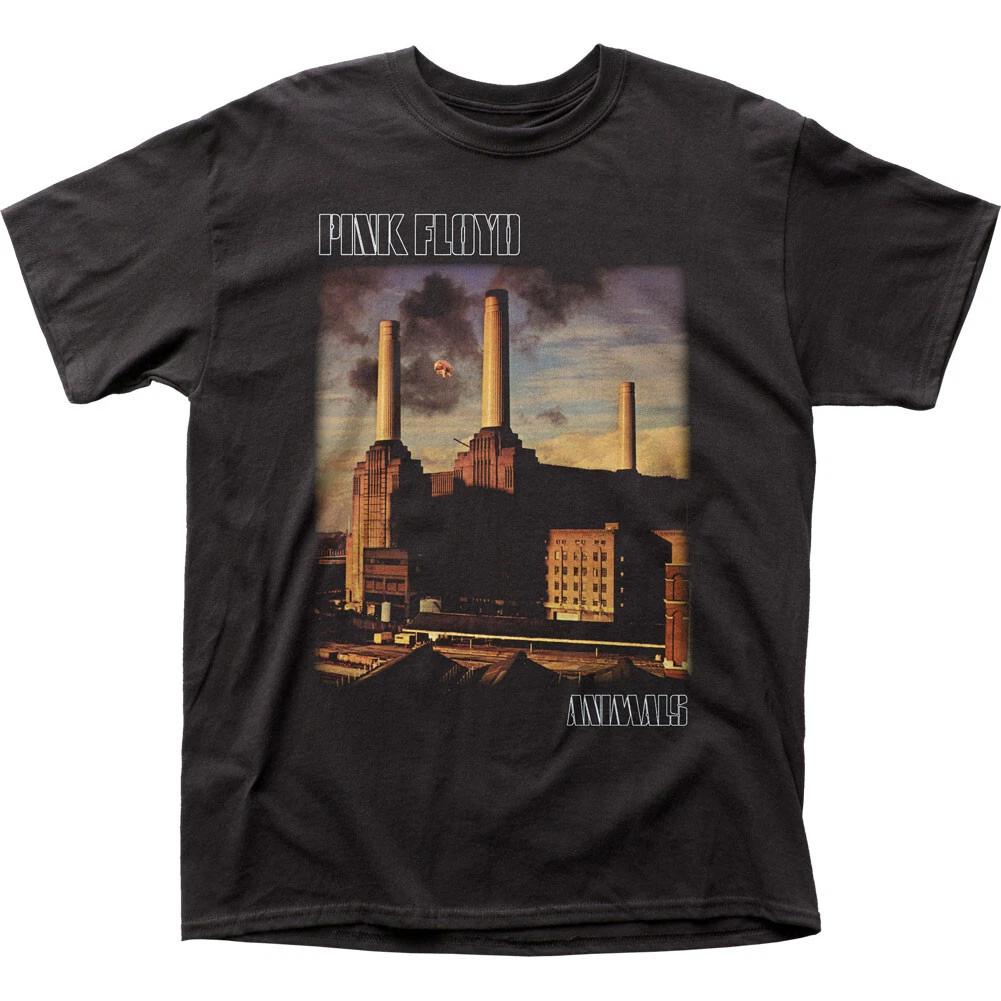Pink Floyd Animals T Shirt Mens Rock and Roll Music Classic Band Tee New Black