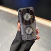 Retro Cassette Tape Case for iPhone XS Max 7 8 13 12 11 17 Pro Max 15 16 14 Plus 17Air XR Black Soft Phone Cover