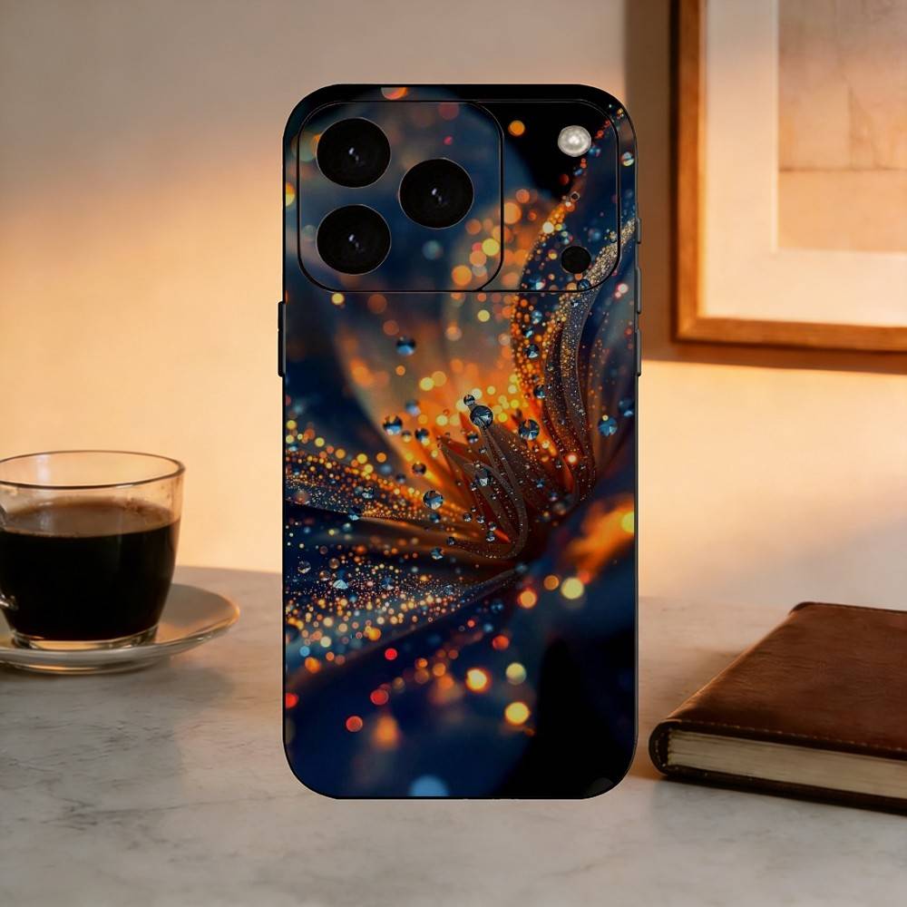 Glow In the Dark Butterfly Gift Phone Case For iPhone 17,16,15,14,13,12,11 Plus,Pro Max,XS,Soft Silicone Black Cover