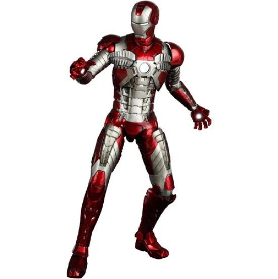 Movie Masterpiece Iron Man 2 Scale Figure Iron Man Mark 5 1/6