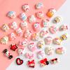 36/180PCS Cartoon Cute Cat Series Resin Accessories Handmade DIY Cream Glue Phone Case Water Cup Refrigerator Adhesive Material