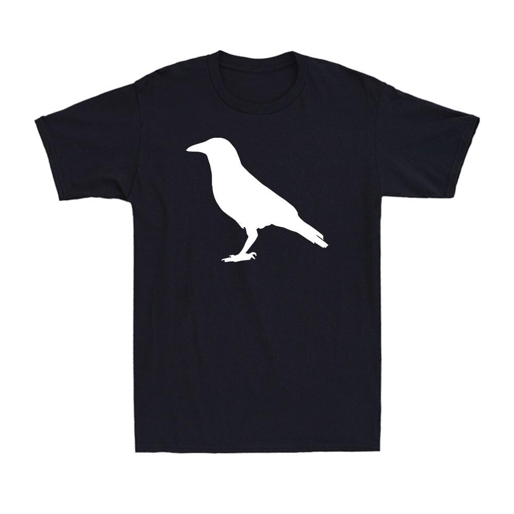 Crow Blackbird Animals Lovers Bird Raven Funny Gift Men s Cotton T-Shirt T-shirt S