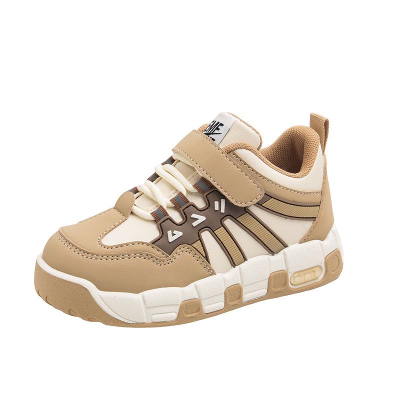 Boys' Sports Shoes 2025 Autumn New Korean Version Fashion Soft Sole Non-slip Lightweight Medium and Older Children's Versatile Casual Shoes