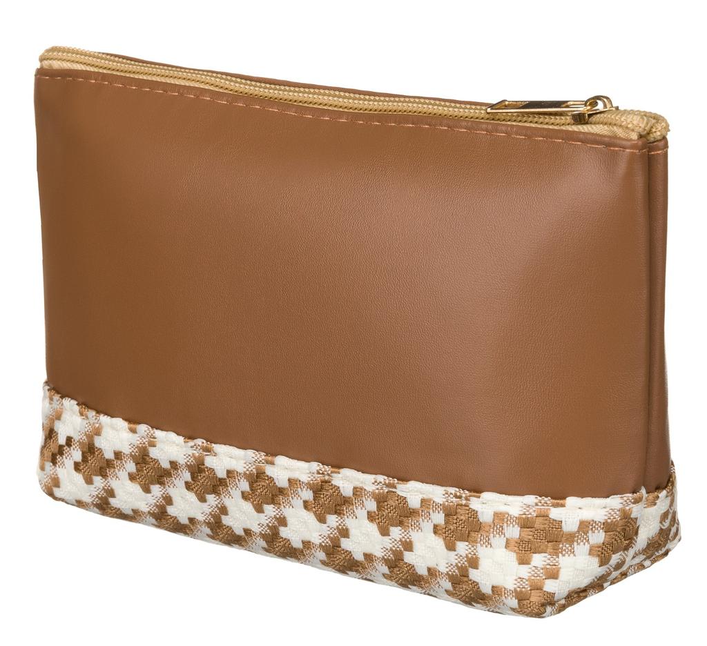 Cosmetic bag KOS-36-8255 Brown