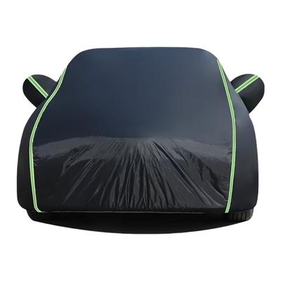 Car Cover Waterproof Oxford Cloth Cover Outdoors Full Car Covers with Reflective Strips Sun, and Dust Protection