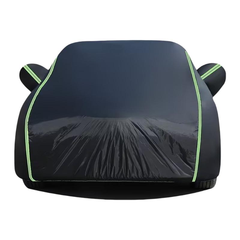 Car Cover Waterproof Oxford Cloth Cover Outdoors Full Car Covers with Reflective Strips Sun, and Dust Protection