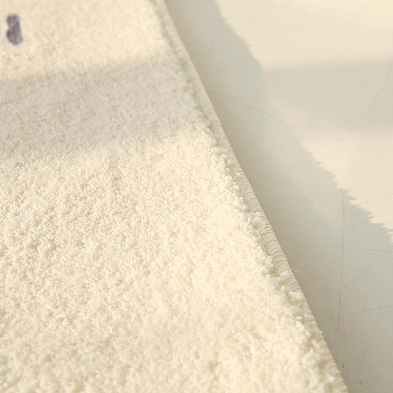 Large Area Rugs for Bedroom Cream Style Living Room Decoration Plush Carpet Home Fluffy Soft Rug Thick Anti-slip Study Floor Mat