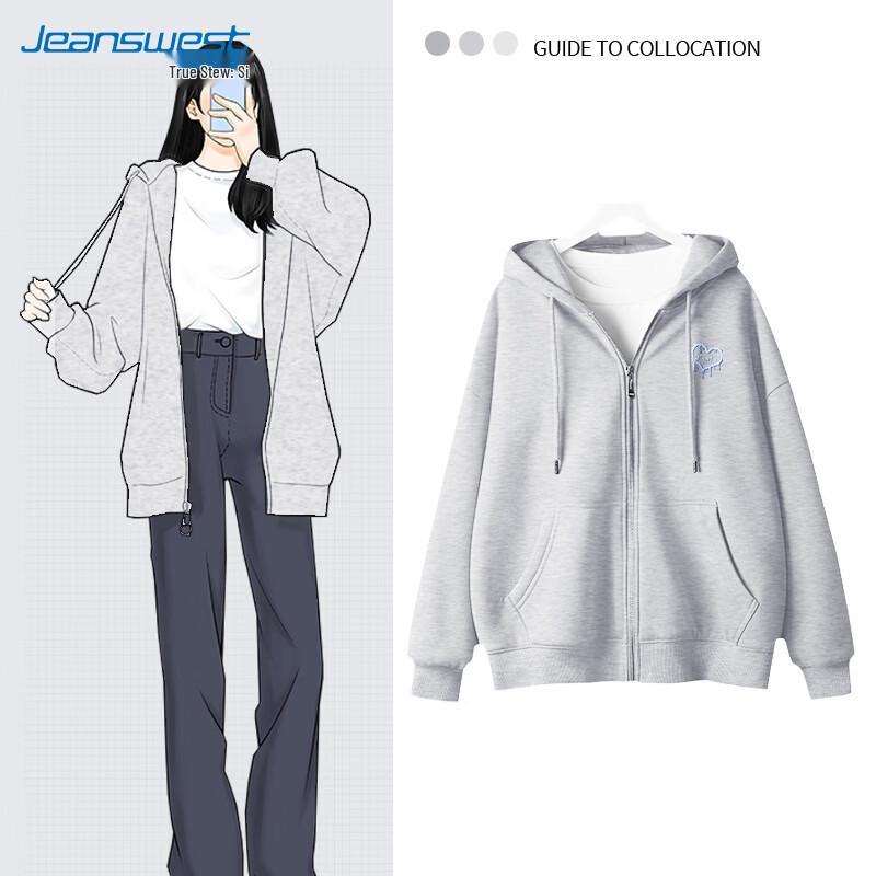 Jeanswest Oversize Graphic Hooded Sweatshirt XL