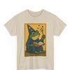 Wizard Frog Retro Comic T-Shirt: Funny Magic Meme Tee
