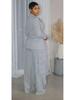 Women's Autumn Overalls: RC3316 Straight-Leg Trousers Set