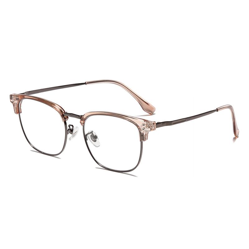 Anti Blue Rays/Photochromic Square Myopia Glasses Outdoor Shade Anti-Uv Short-Sight Prescription Eyewear 0 -0.5 -0.75 To -6.0