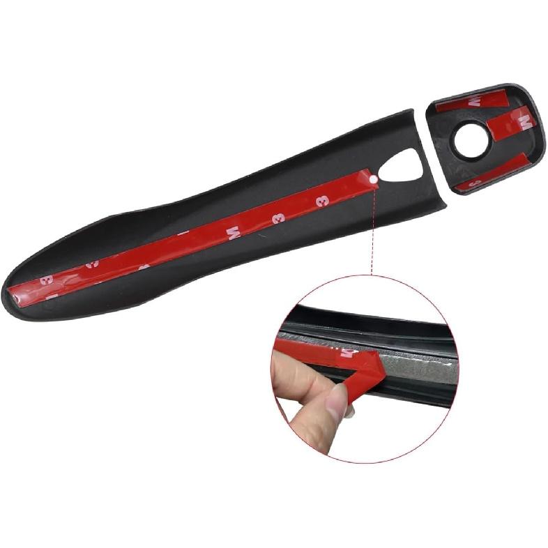 Auto Part Car Accessories Door Handle Cover Door Bowl Compatible with Nissan Navara 2015-2019 Frontier NP300 2021 2022 2023 2024 Year(Door handle