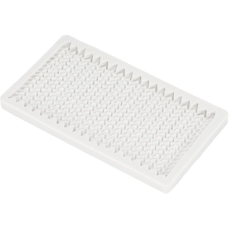 Fondant Sweater Knit Knitting Texture Silicone Chocolate for Fondant Chocolate Cake Decoration Silicone