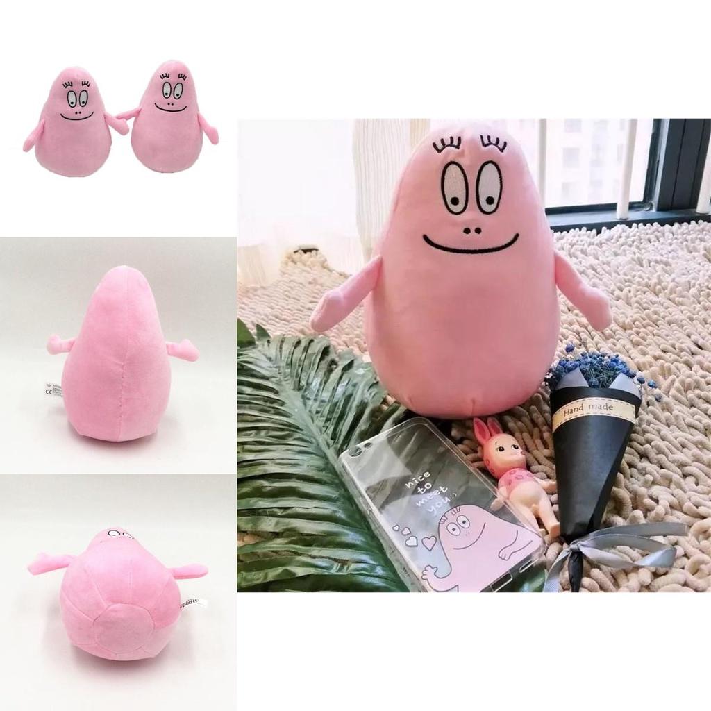 Charming Barbapapa Pink Plush Soft Toy For Babies Ideal For Comfort And Playtime