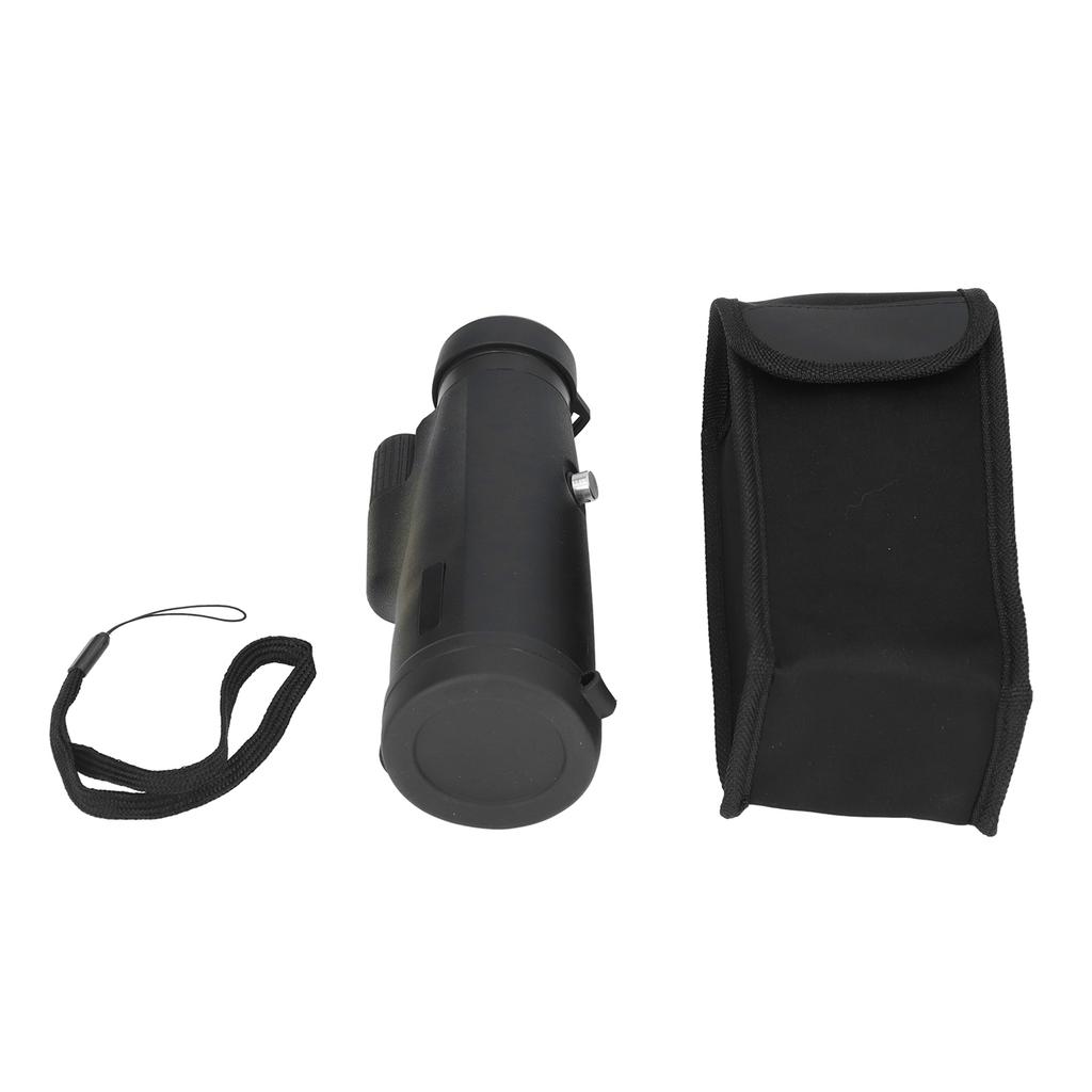 Monokulár 12X Zvětšení 50mm Objektiv Ruční Dalekohled se Šňůrkou na Krk pro Pozorování Ptáků