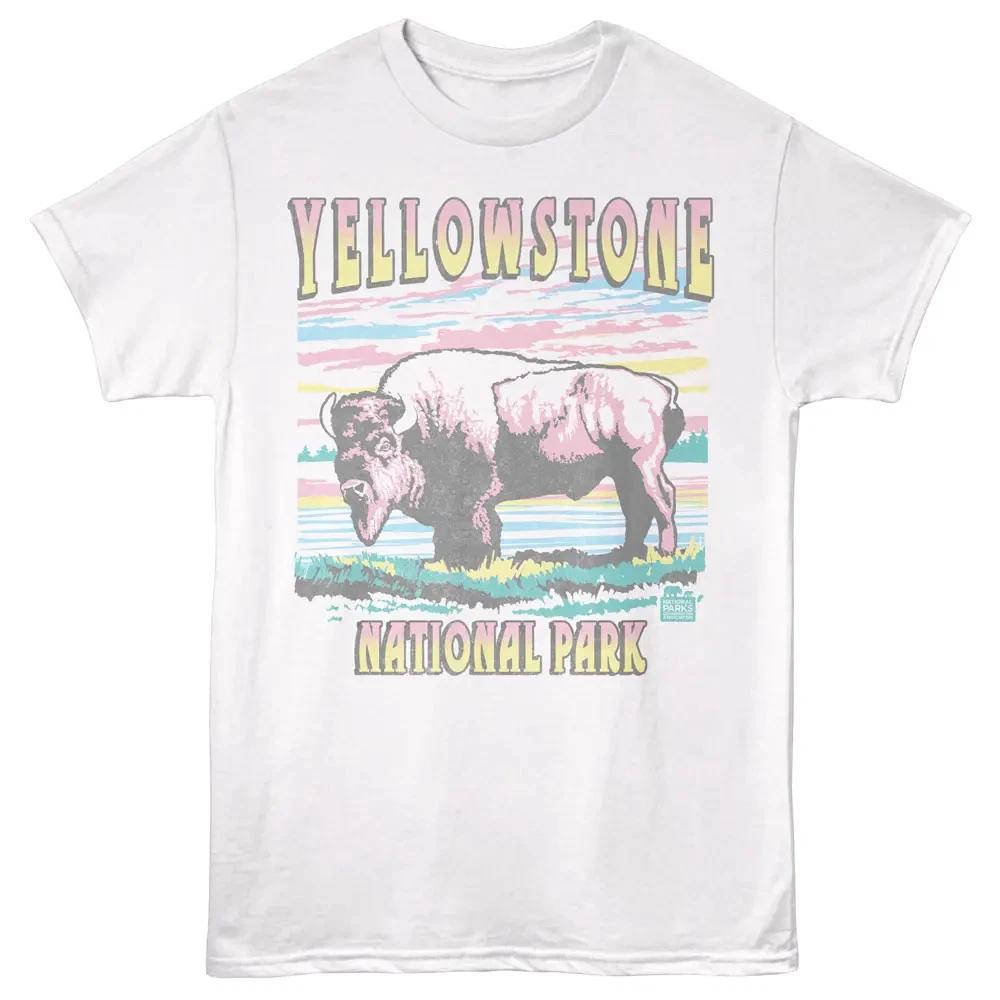 Yellowstone Pastel Bison Men s T-Shirt 4XL