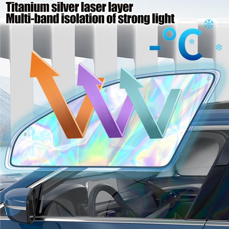 Magnetic Car Side Window Sun Shade Curtains Summer Car Sun Protection Cover Sunshade Anti Glare Window Sun Shades