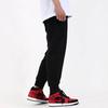 Air Jordan Letter Logo Fleece-Lined Jogger Sweatpants Men Bottoms Black CK1451-010